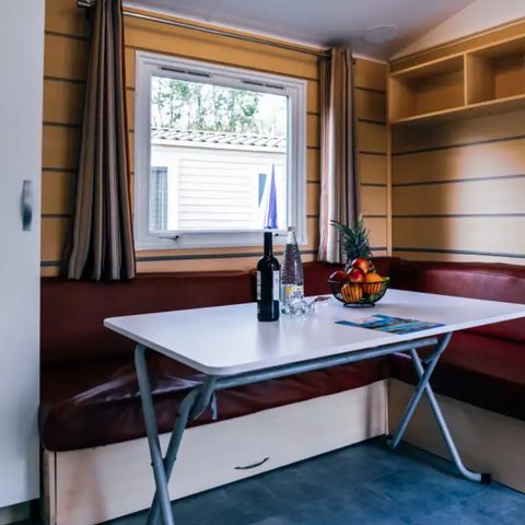 Stacaravan 6 personen - Ruby (3 bedrooms)