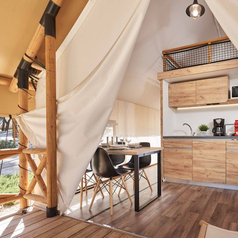 Tent 4 personen - tent Glamping